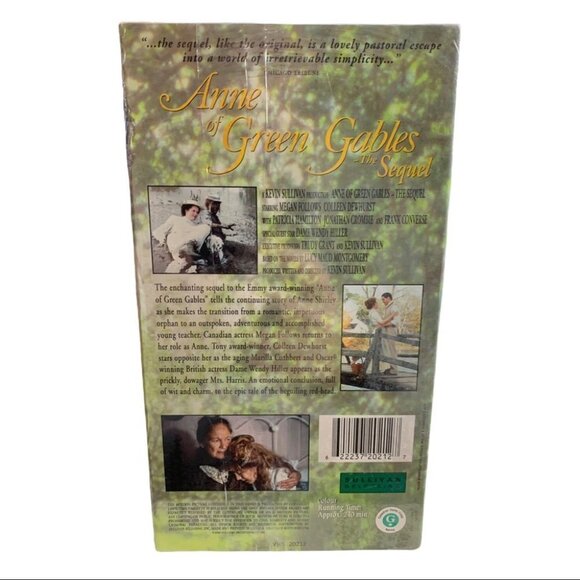 Anne of Green Gables The  Sequel (VHS) 10th Anniversary Edition Factory Sealed - Picture 2 of 6